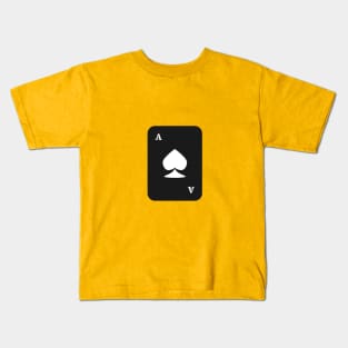 Ace of Spades Kids T-Shirt